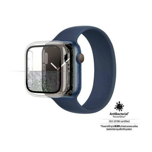 Szkło Hartowane 5D APPLE WATCH 7 (45MM) PanzerGlass Full Body (3659) transparentne