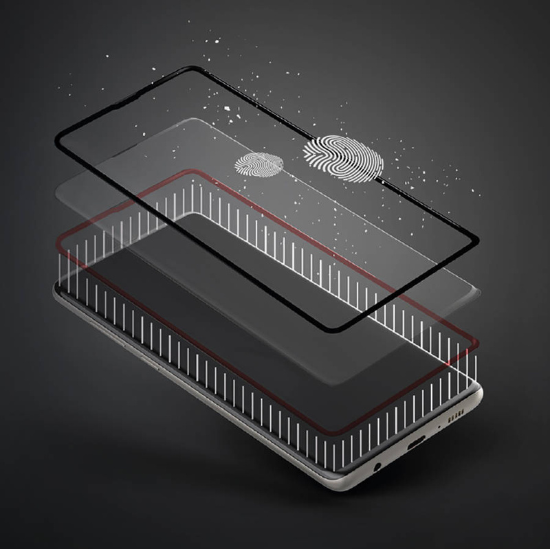 Szkło Hartowane 5D XIAOMI 11T / 11T PRO MyScreen DIAMOND GLASS LITE edge Full Glue czarne