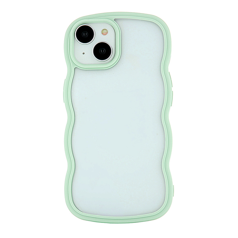 Nakładka Wave do iPhone 15 Pro 6,1&quot; zielona