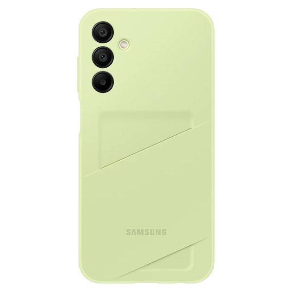 Samsung Card Slot Case EF-OA156TMEGWW with card slot for Samsung Galaxy A15 / A15 5G - green