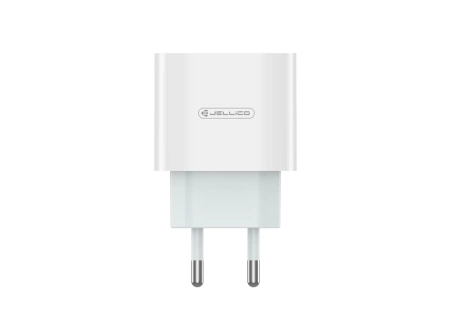 JELLICO Netz-Ladegerät AK200 PD 20W 1xUSB-C + Kabel USB-C - USB-C weiss