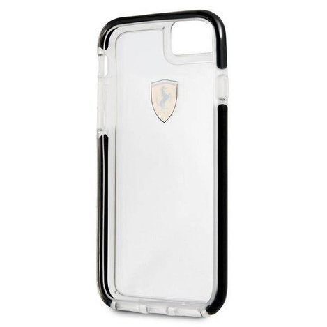 Ferrari Hardcase FEGLHCP7BK iPhone 7/8 SE2020 Shockproof transparent black