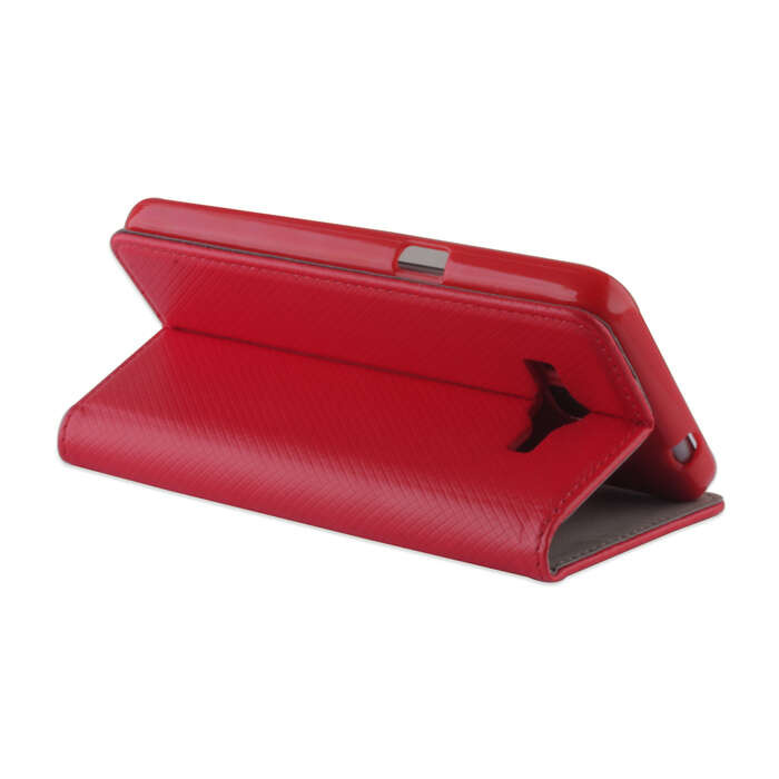 Etui Smart Magnet do Honor Magic 5 Pro czerwone