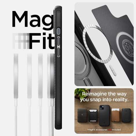 Spigen MAG ARMOR IPHONE 14 PLUS SCHWARZ MATT