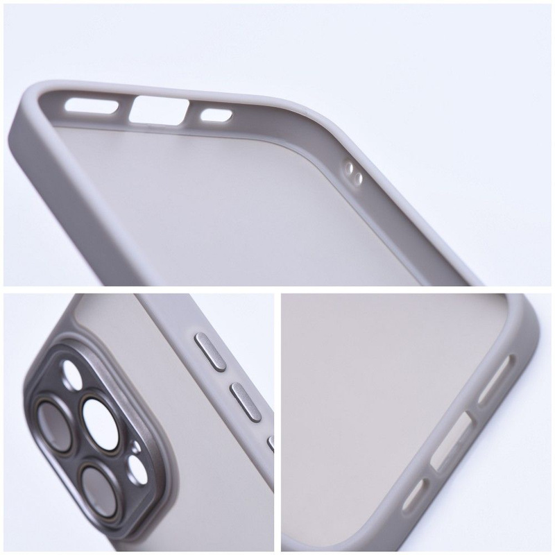Futerał VARIETE do IPHONE 15 Pro Max stalowy