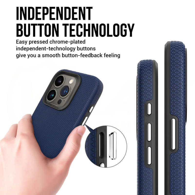 Vmax nakładka Triangle Case do iPhone 16 Plus 6,7&quot; granatowa