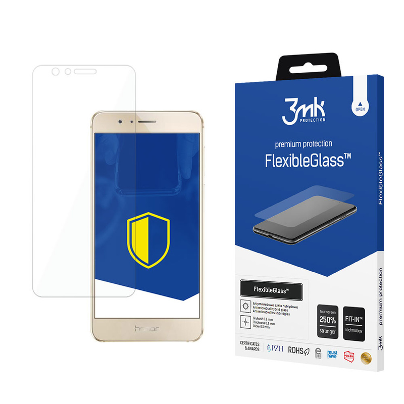 SZKŁO HYBRYDOWE 3MK FLEXIBLE GLASS HUAWEI HONOR 8