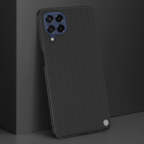 Nillkin Textured Case verstärktes Gehäuse mit Gelrahmen Samsung Galaxy M53 5G schwarz