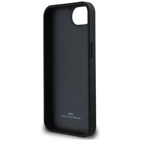 BMW futerał do IPHONE 16e (SE 4 2025) BMHCPSE4SLLBK (Leather Hot Stamp) black