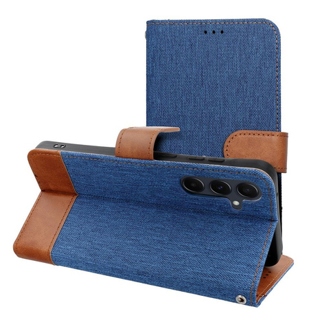 Kabura JEANS Book do SAMSUNG A15 4G / A15 5G niebieski