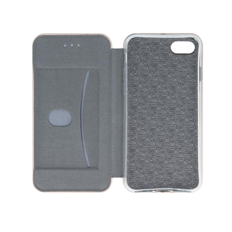 Etui Smart Diva do iPhone 7 / 8 / SE 2020 / SE 2022 różowo-złoty