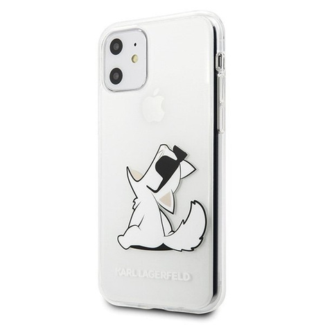 Karl Lagerfeld Choupette Fun Sunglasses - Etui iPhone 11 (przezroczysty)