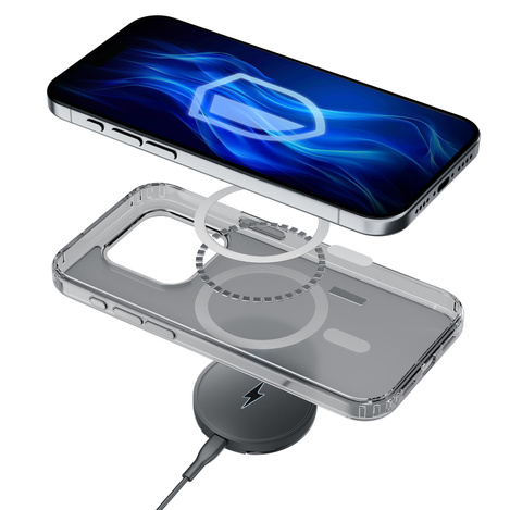 3MK Frosty MagCase iPhone 16 Pro biały/white