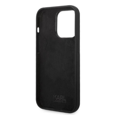 Karl Lagerfeld Silicone NFT Choupette - Etui iPhone 14 Pro Max (czarny)