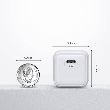 Joyroom Fast USB Type C Charger 25W 3W EU Plug White (L-P251)