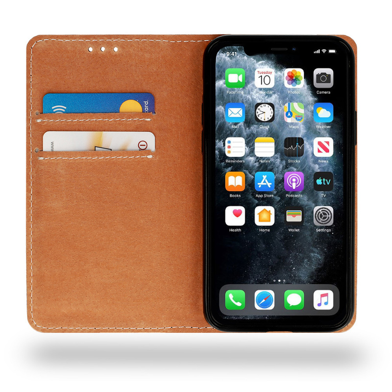 Kabura pozioma BOOK SPECIAL do XIAOMI REDMI 10A CZARNA (skóra)