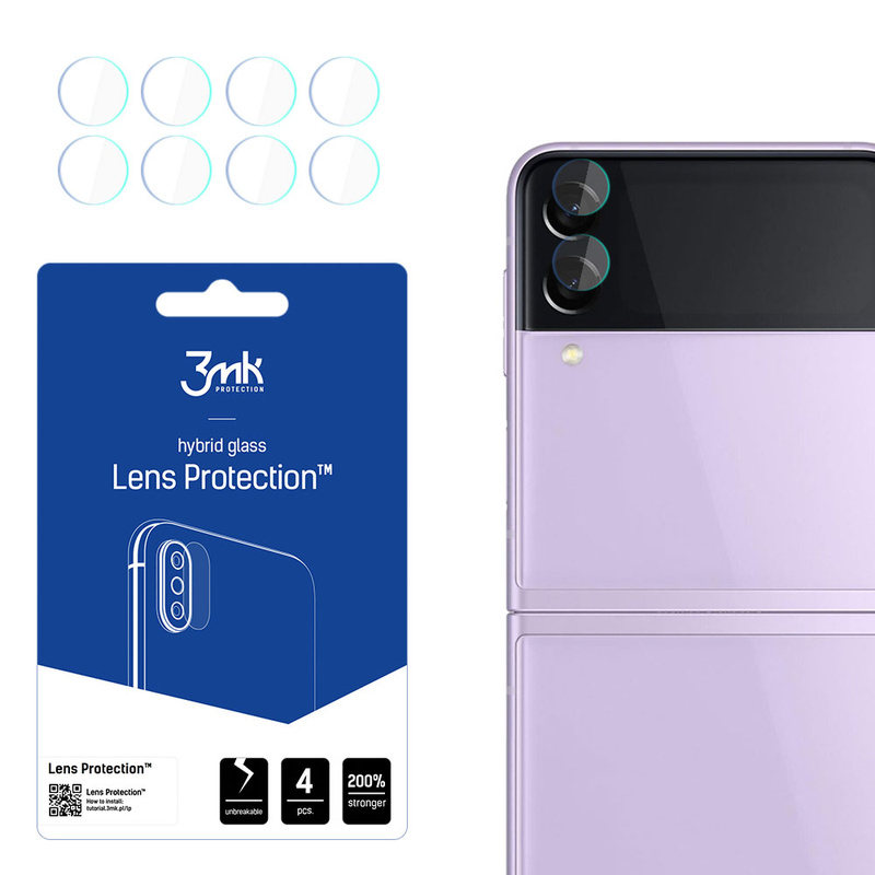 3MK FLEXIBLE GLASS LENS SAMSUNG Z FLIP 3  5G