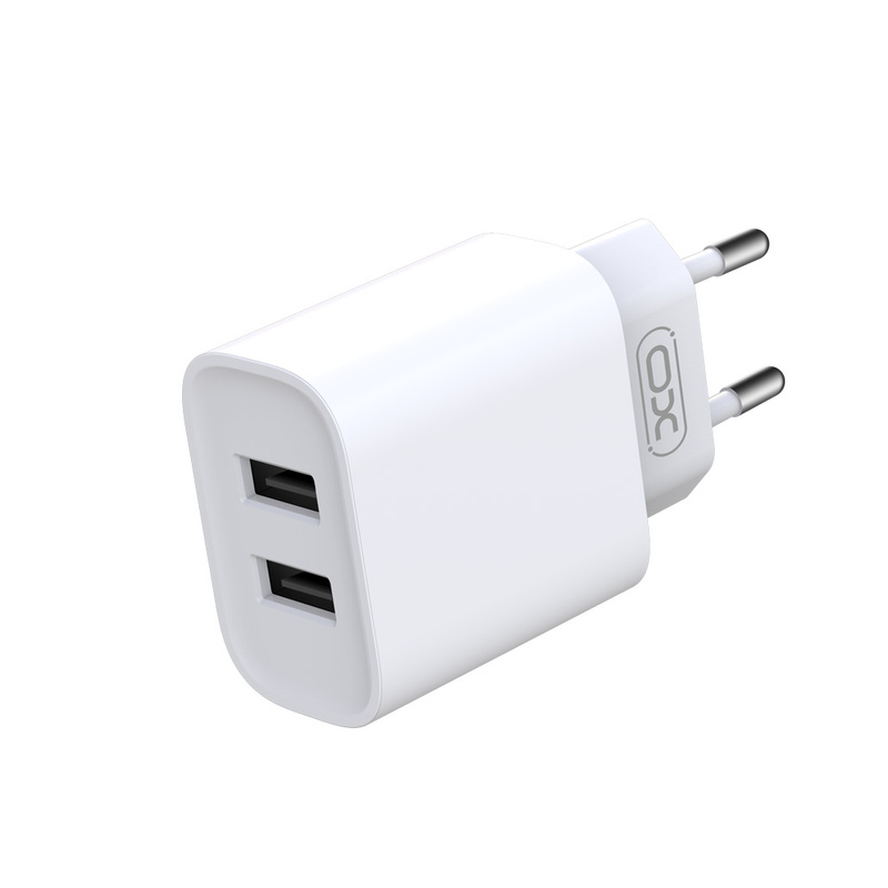 XO ŁAD SIEC CE02C 2xUSB 2,1A BIAŁA