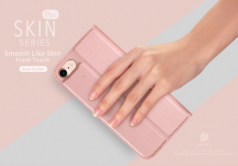 Etui Dux Ducis Skin Pro do Oppo Reno4 różowe