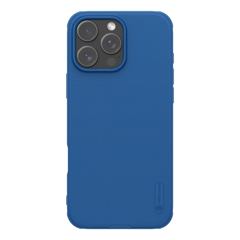 Nillkin Super Frosted Shield Pro Magnetic Case for iPhone 16 Pro - blue