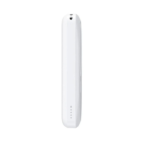 Bateria zewnętrzna (Powerbank) VEGER MagOn z ładowaniem indukcyjnym kompatybilny z MagSafe 15W - 10 000mAh PD 22,5W biały (VP1151 / W1151)