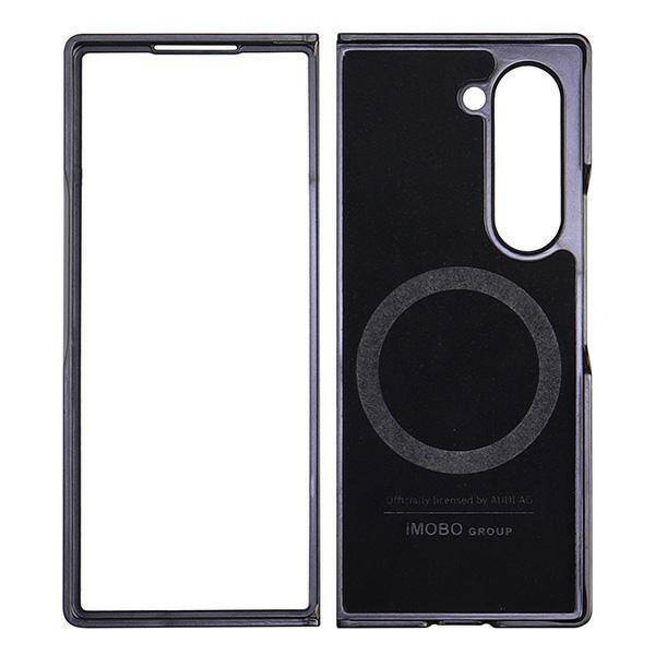 Original Handyhülle SAMSUNG GALAXY Z FOLD 6 Audi Synthetic Leather (AU-TPUPCMFold6-Q5/D1-BK) schwarz