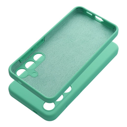 Futerał SILICONE 2mm do SAMSUNG A55 5G miętowy