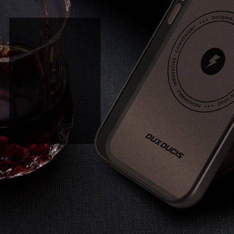 Dux Ducis Skin Pro booktype case schutzhülle aufklappbare hülle für iPhone 14 Plus dark brown