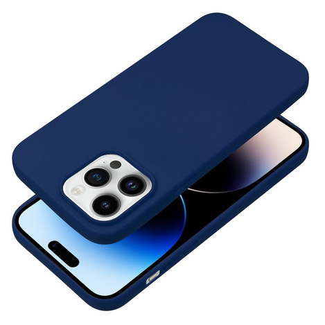 Futerał SOFT do IPHONE 14 PRO MAX ciemny niebieski