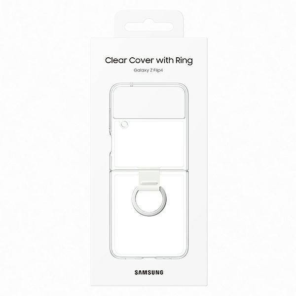 Samsung Clear Cover żelowe etui pokrowiec Samsung Galaxy Z Flip4 przezroczysty (EF-OF721CTEGWW)