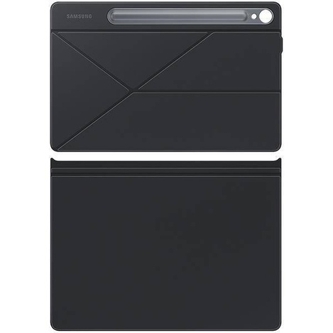 Klapphülle mit Ständer für Samsung Galaxy Tab S9 Smart Book Cover – Schwarz
