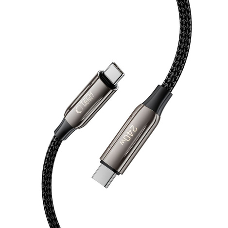 TECH-PROTECT UB10T ULTRABOOST TYPE-C CABLE PD240W/QC4.0 100CM BLACK