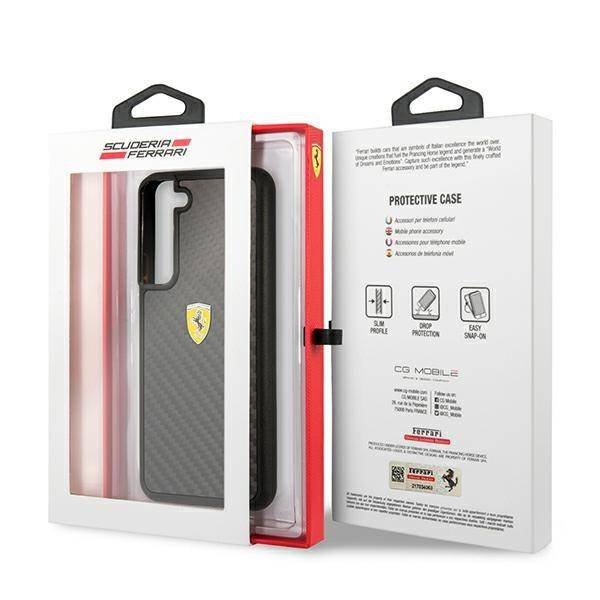 Ferrari FEHCS22MFCAK S22 + S906 black / black hardcase On Track Real Carbon