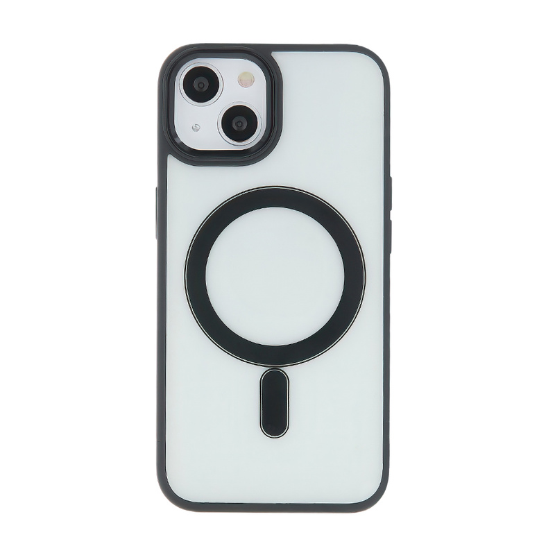 Nakładka Satin Clear Mag do iPhone 15 Pro Max 6,7&quot; czarna