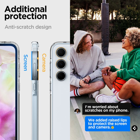 Spigen nakładka Ultra Hybrid do Samsung Galaxy A35 5G przezroczysta