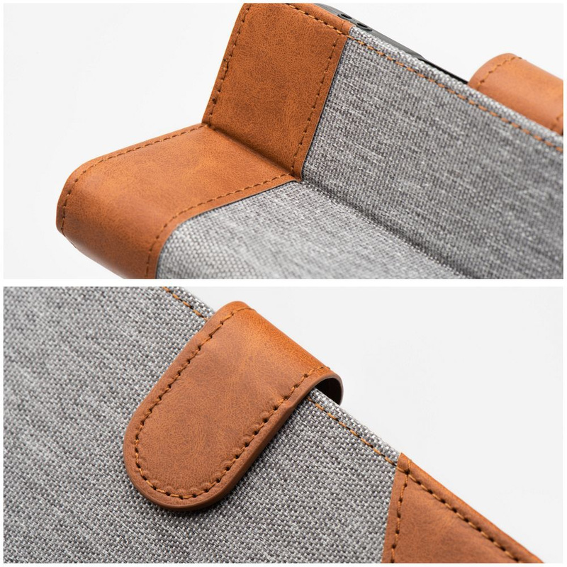Kabura JEANS Book do IPHONE 16 Pro szary