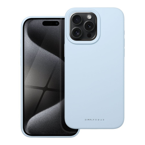 Futerał Roar Cloud-Skin - do iPhone 15 Pro Max Jasnoniebieski