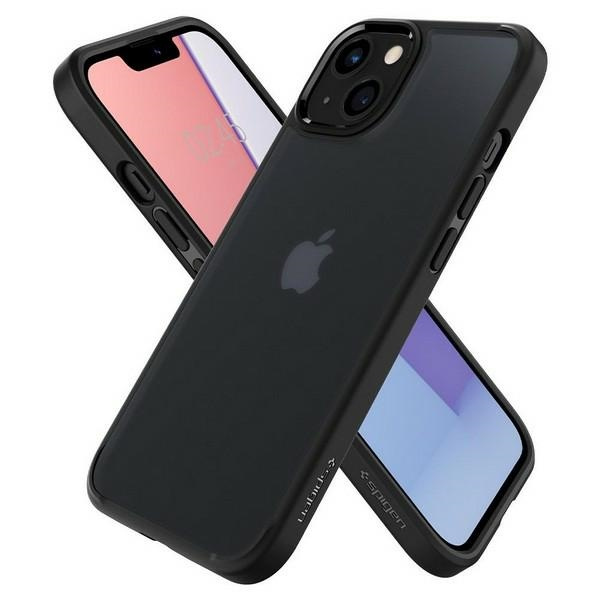 SPIGEN ULTRA HYBRID IPHONE 13 MATTE FROST BLACK
