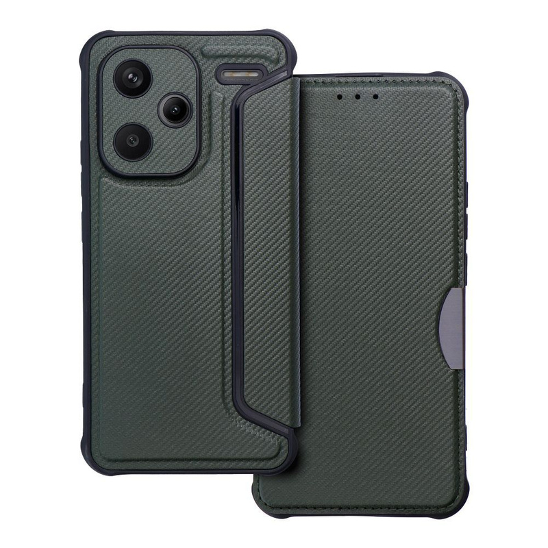 Kabura RAZOR Book do XIAOMI Redmi NOTE 13 PRO Plus 5G ciemnozielony
