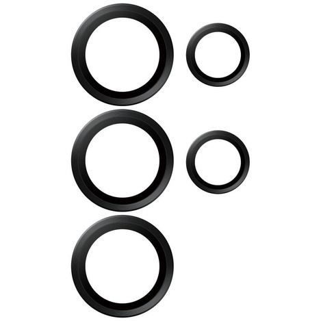 PanzerGlass Hoops Lens Protector Tempered Glass for Samsung Galaxy S25 Ultra Black