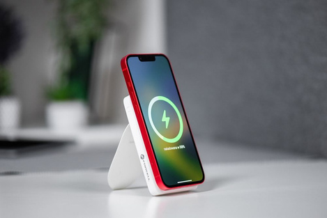 FORCELL Powerbank F-Energy MagStand F10K2 10 000mAh 20W kompatybilny z MagSafe biały