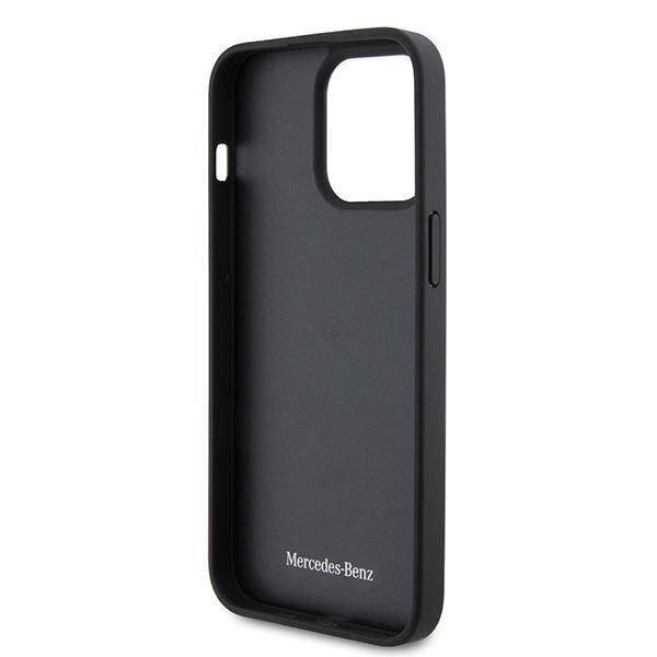 Etui Mercedes Leather Urban Bengale do iPhone 15 Pro - czerwone