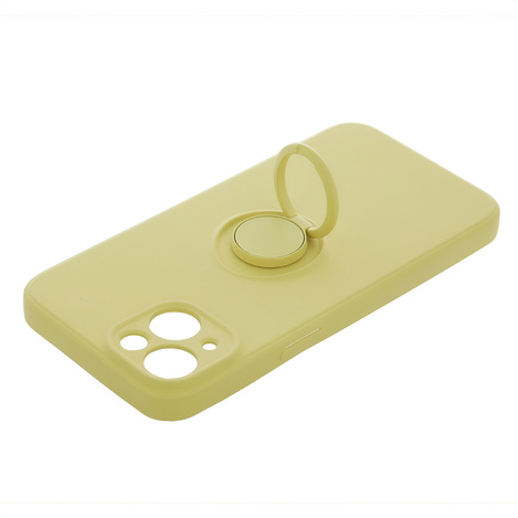Nakładka Finger Grip do iPhone 16 Pro 6,3" żółta