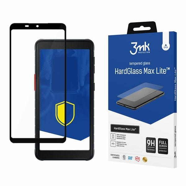 3MK HARD GLASS MAX LITE SAMSUNG XCOVER 5 black