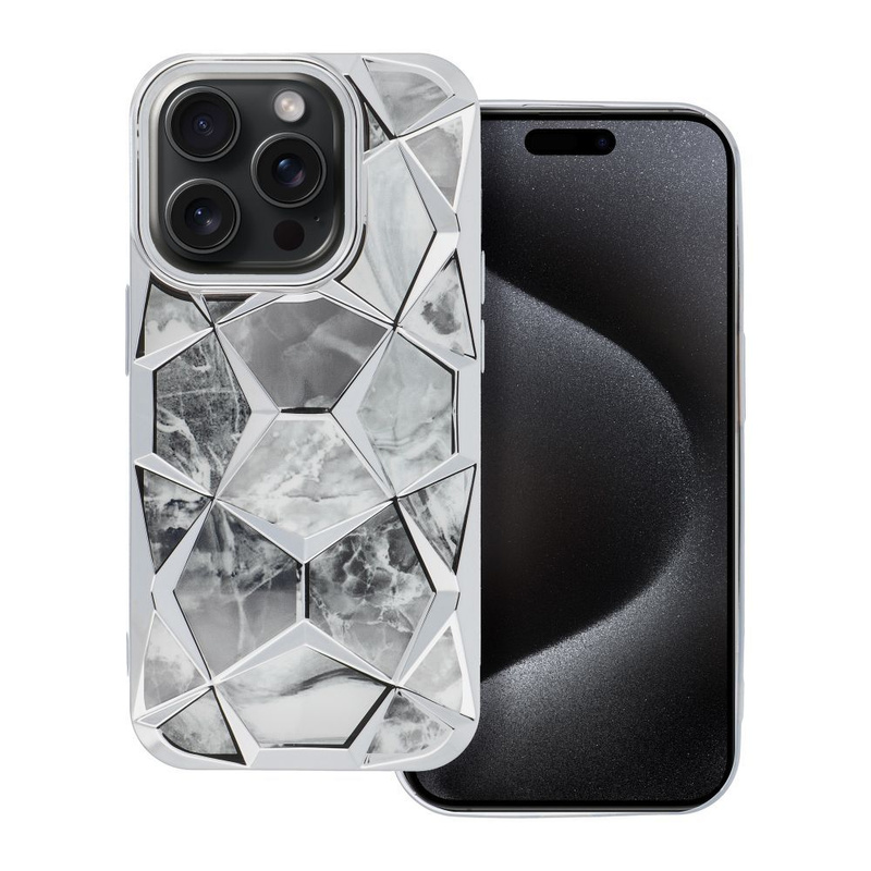 Futerał TWINKI do IPHONE 14 PRO srebrny