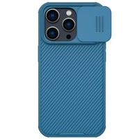 Nillkin CamShield Pro Magnetic Case iPhone 14 Pro Max Cover Camera Protector Blue (with MagSafe)