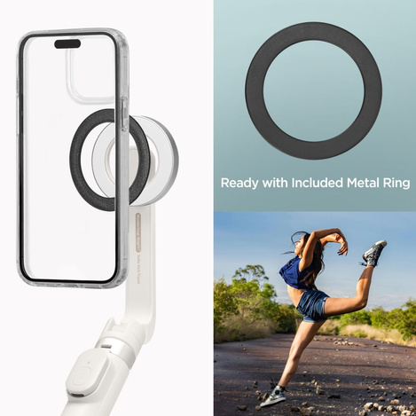 Spigen Selfiestick S571W MagSafe Tripod   Bluetooth dune beige AMP07657