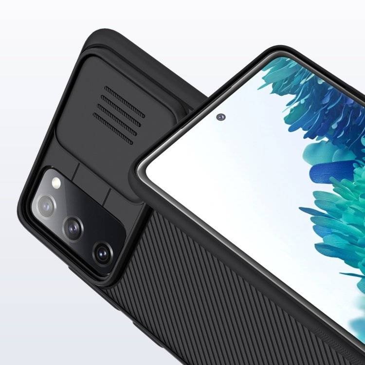Nillkin CamShield Case etui pokrowiec osłona na aparat kamerę Samsung Galaxy S20 FE 5G czarny