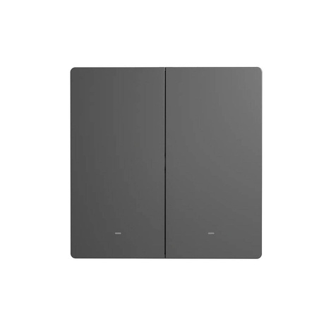 Sonoff Smart 2-Kanal WLAN Wandschalter schwarz (M5-2C-86)