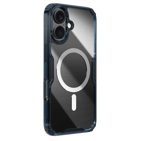 Etui Nillkin Nature TPU Pro Magnetic iPhone 16 (niebieski)